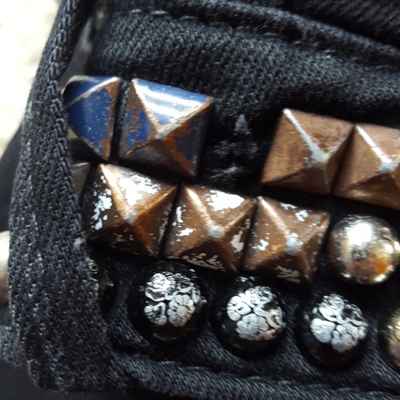 RARE True Religion "Charlie" Studded Bell/Flare Jean - Picture 6 of 8